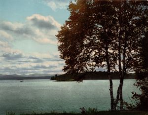 Image of Upper Saranac Lake, Adirondack Mountains