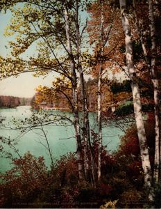 Image of The Inlet, Spitfire Lake, Adirondack Mountains.