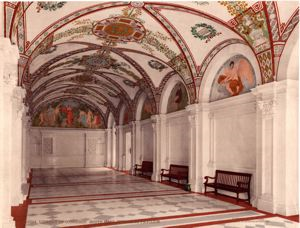 Image of Library of Congress. South Hall. Entrance Pavilion.