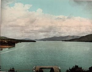 Image of North from Port William Henry Hotel, Lake George, N.Y.