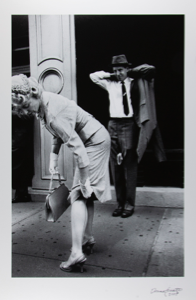 Image of Man and Woman on Thomas Street, from "Tribeca, 10013"