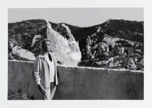 Image of Jean Cocteau and Sphinx, les Baux de Provence