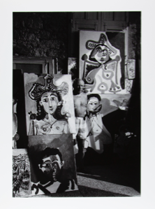 Image of Pablo Picasso in his studio II, N.D. de Vie - Maugius