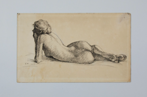 Image of Untitled (reclining nude)