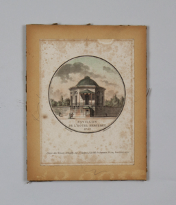 Image of Print of Pavillon De L'Hotel Bergeret