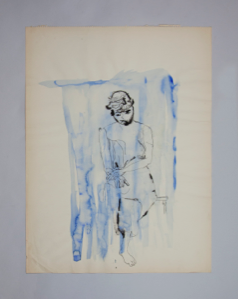 Image of Untitled (Woman in Blue)