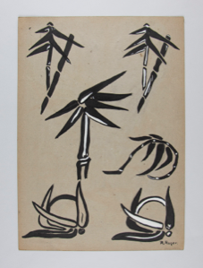 Image of Unknown (Plant Study, verso)