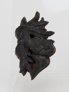 Image of Ornamental [bird] nail head cover [Kugikakushi], (1/2)