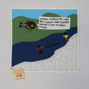 Image of Quilt Panel with Helicopter