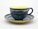 Image of Cup with Grape Hyacinth Design