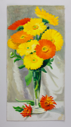 Image of Calendulas in a Vase