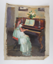 Image of Portrait of Girl at Piano