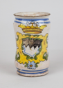 Image of Waisted Maiolica Apothecary Jar [Albarello]