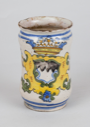 Image of Waisted Maiolica Apothecary Jar [Albarello]