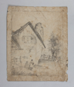 Image of Unknown  (house and woman)