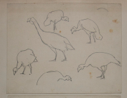 Image of Untitled (Study of Turkeys)