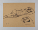 Image of Untitled (reclining female)