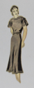 Image of Cutout of Woman in Dress