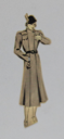 Image of Cutout of Woman in Dress and Hat