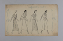 Image of Four Women in Walking Pose