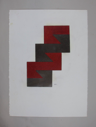 Image of Untitled (Red and Black Triangles)