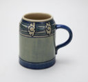 Image of Mug with Flower and Stem Design