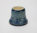 Image of Cigarette Holder with Dark Blue Abstract Design