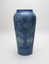 Image of Vase with Live Oak, Moon and Moss Design