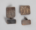 Image of Cufflinks Pair with Monogram "FBJ" 