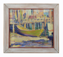 Image of Untitled (Pier with Docked Boats)