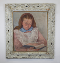 Image of Portrait of Patricia as Girl (reading)