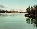 Image of Rustic Lodge and Indian Carry, Upper Saranac Lake, Adirondack Mountains