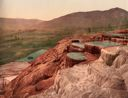 Image of Pulpit Terraces from Above, Yellowstone National Park