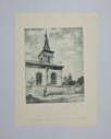 Image of Steeple-Jack on Italian Church, Rampart Street, New Orleans