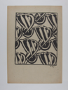 Image of Untitled (design study of a leaf)