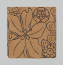 Image of Unknown (floral design sketch)