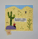 Image of Quilt Panel with Cactus